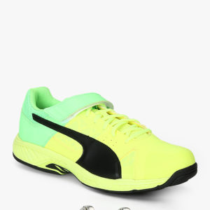 Buy Puma One8 Cricket Shoes Yellow/Black Online at  US 7 / Yellow-Black