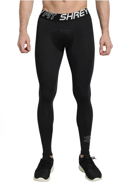 SHREY INTENSE COMPRESSION LONG TIGHTS ( BLACK )